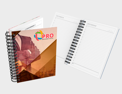 Agenda Permanente A6 2026 Capa Maleável 328 Páginas 10,6x14,9cm (Couchê 300g Laminação Fosca) - 4x0 - 4 unid