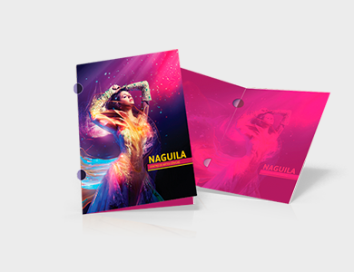 Pasta com Orelha Supremo 300g Verniz Total Frente 31x45cm - 4x0 - 1000 unid