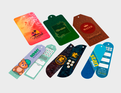 Tag Especial Couchê 250g Laminação Fosca 8,8x4,8cm - 4x0 - 2000 unid